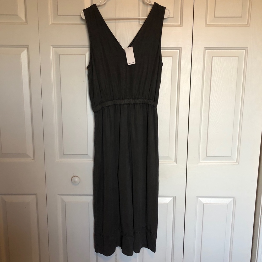 Splendid Cropped V-neck Jumpsuit - New